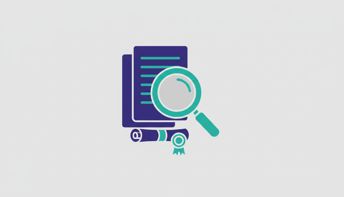 Document with a magnifying glass representing RFP process