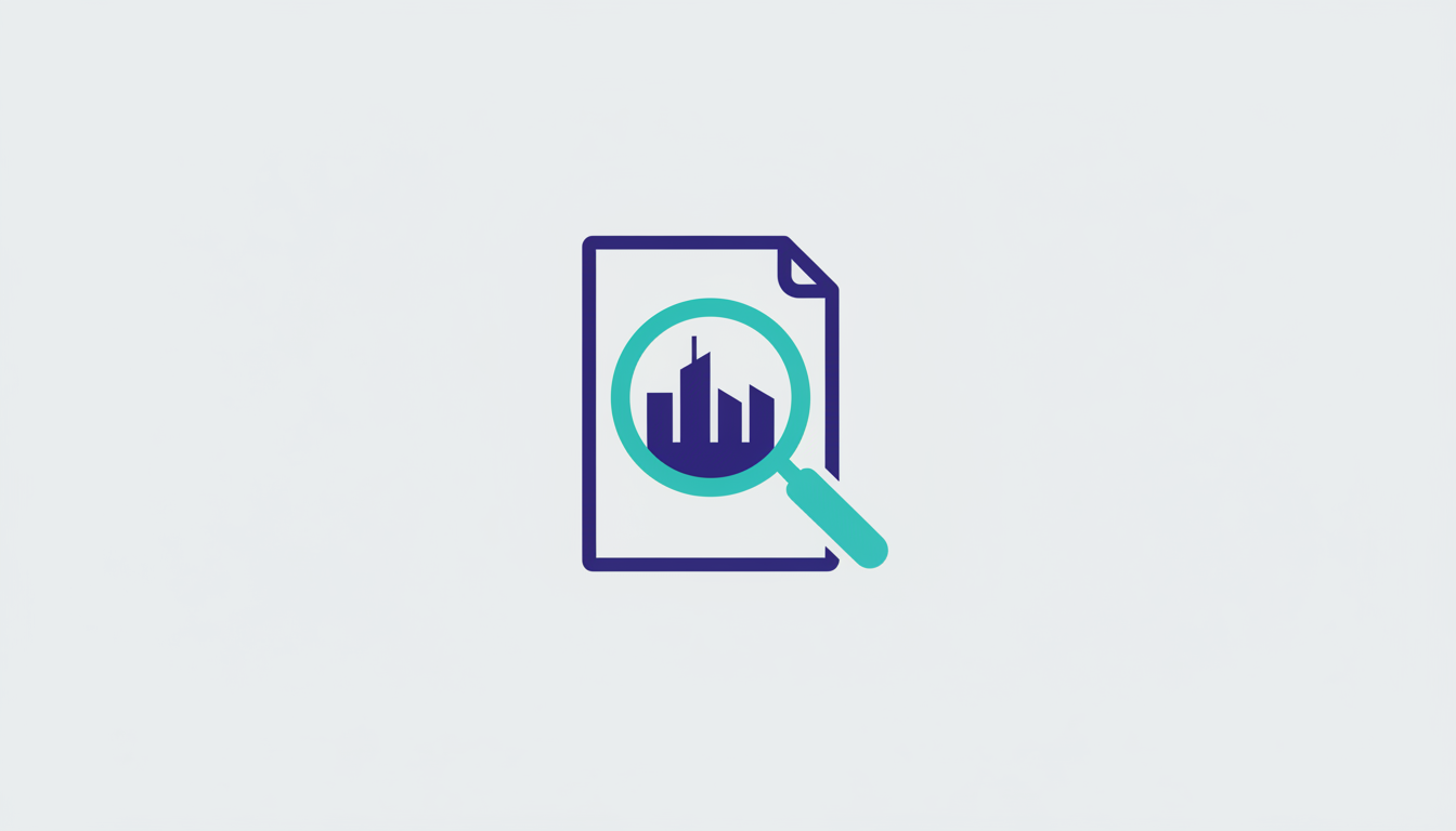Document with a magnifying glass representing a new RFP in Nashville